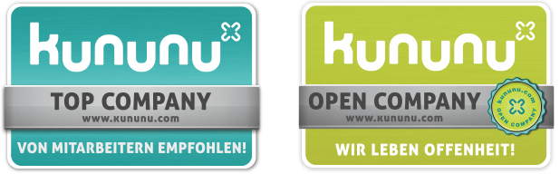 kununu badges top company open company