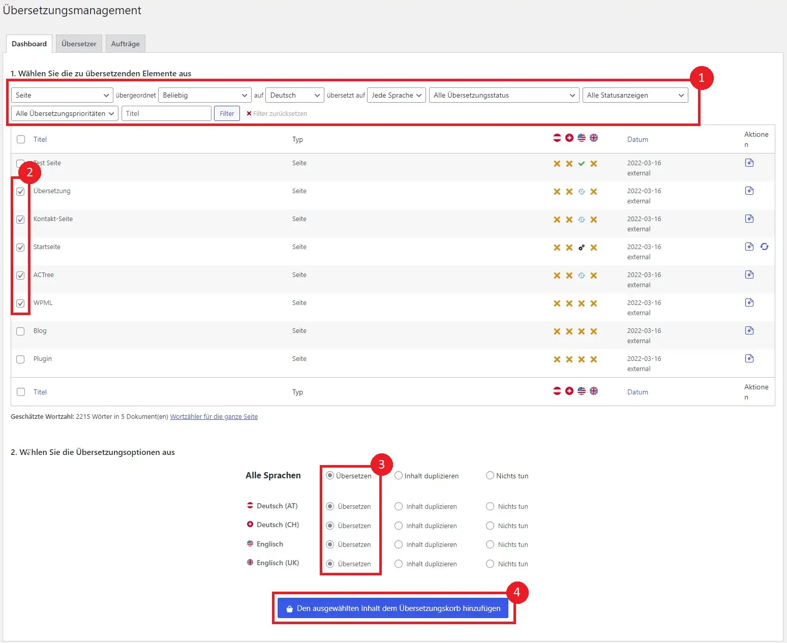 wpml uebersetzung wpml translation management api token